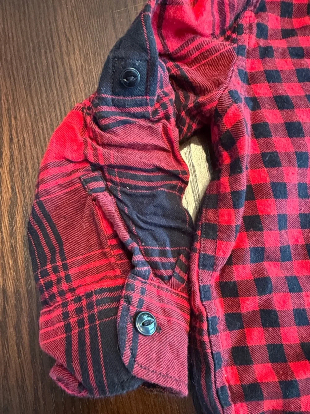 GAP Toddler Boy Buffalo Plaid & Chambray Shirt Bundle 18-24M